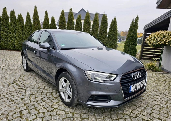 Audi A3 cena 60700 przebieg: 90000, rok produkcji 2017 z Ciechocinek małe 352